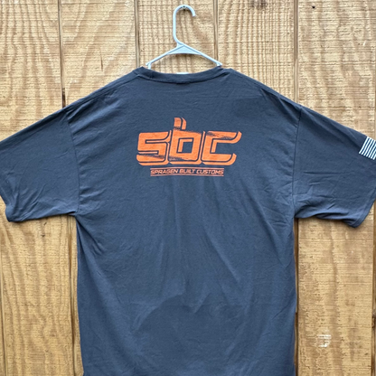 Orange SBC Truck & Logo T-Shirt