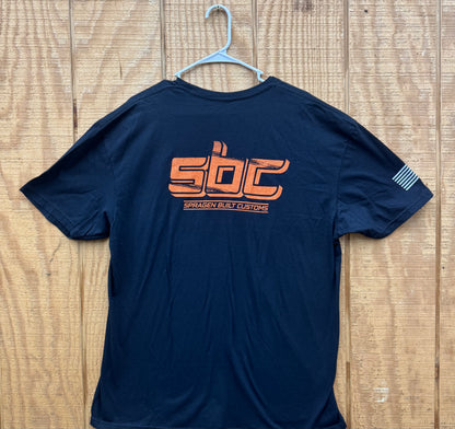 Orange SBC Truck & Logo T-Shirt